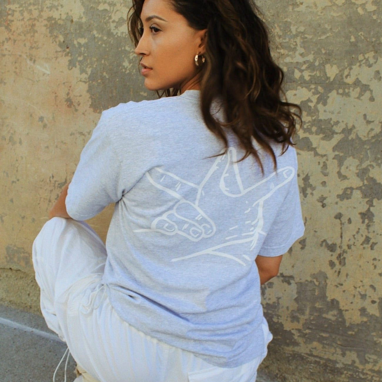 Ash Grey Hands T-Shirt