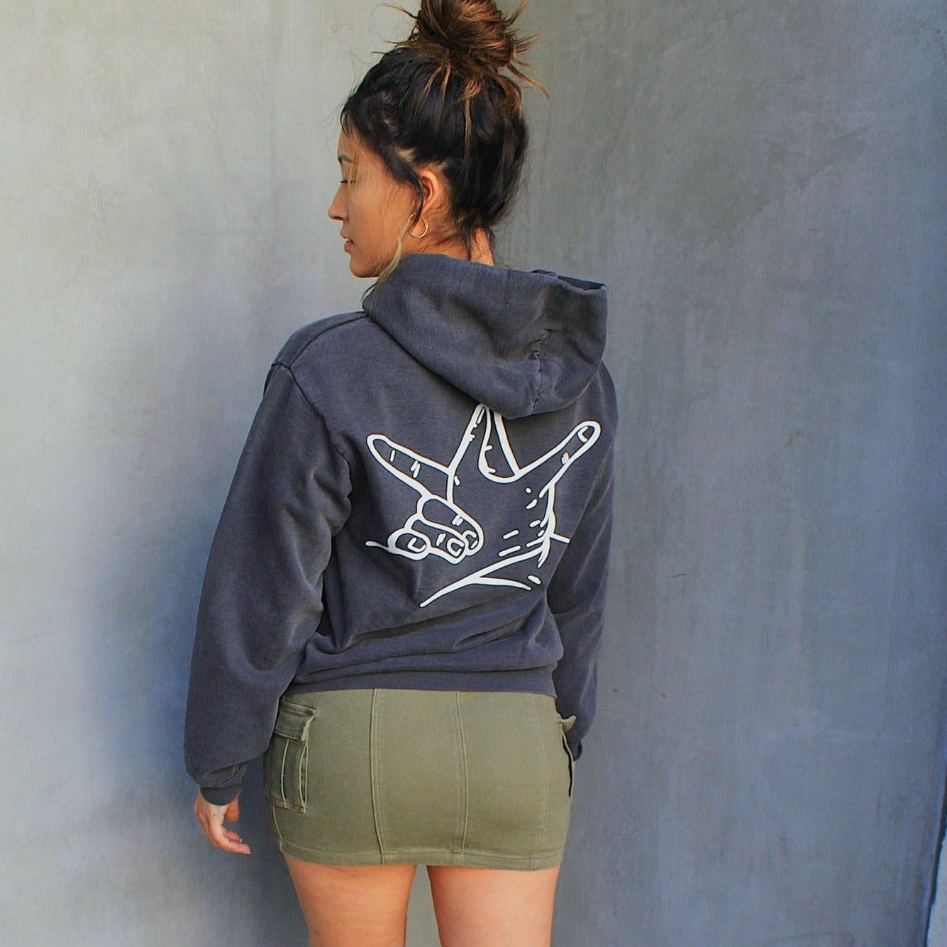 Dolphin Blue Hoodie