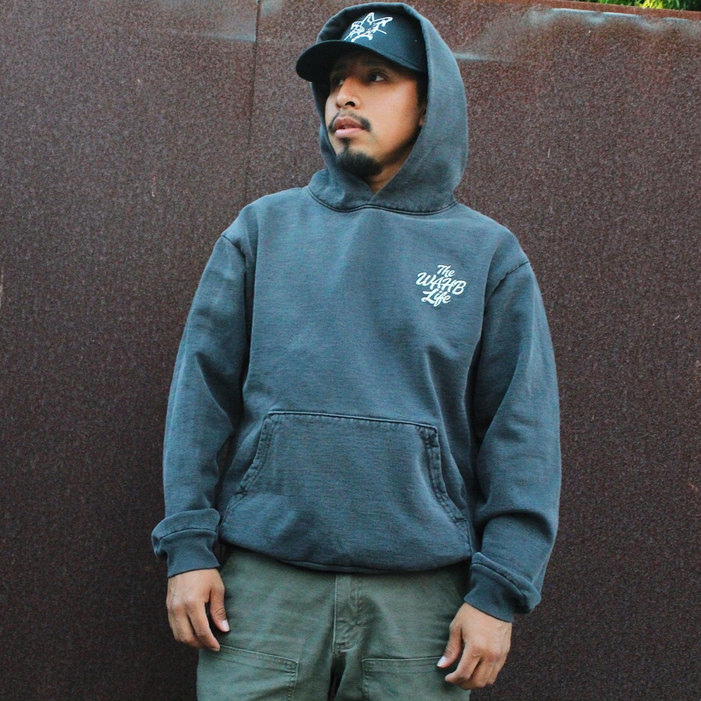 Vintage Black Hoodie
