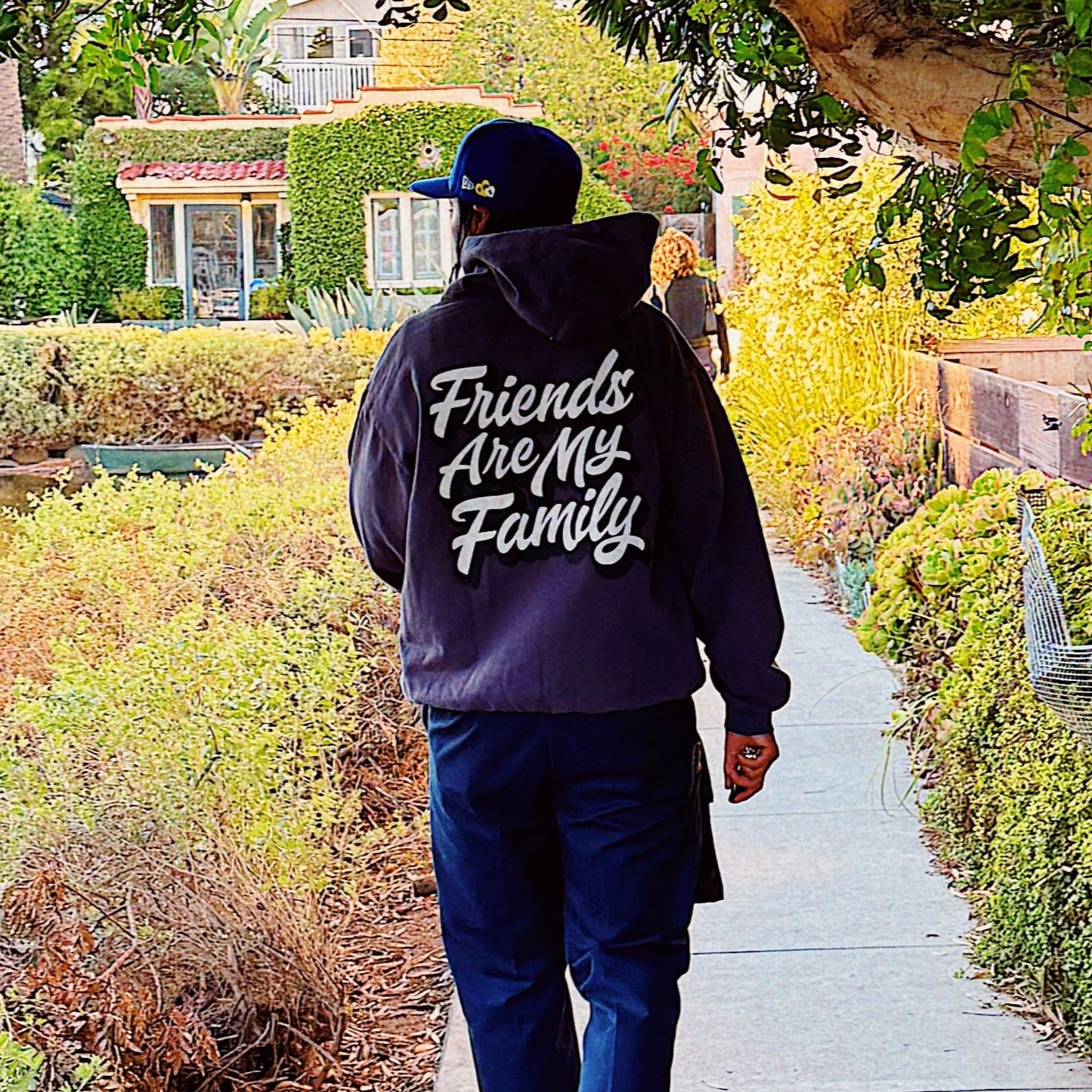 "friends are my family" hoodies