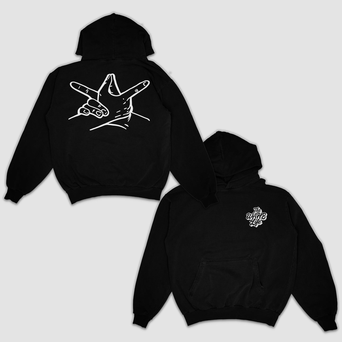 "hands" hoodies